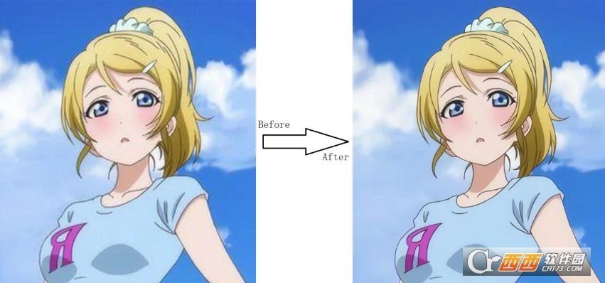 waifu2x中文破解版,图片无损放大,图片视频放大.