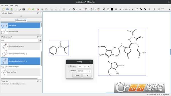 Molsketch,化学分子,分子编辑器.